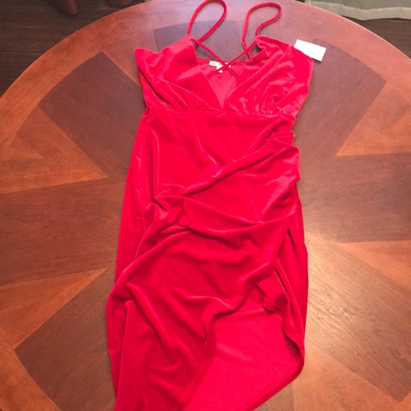 Charlotte Russe Dresses & Skirts - Charlotte Russe red velvet dress Charlotte Russe Dresses & Skirts - Charlotte Russe red velvet dress
